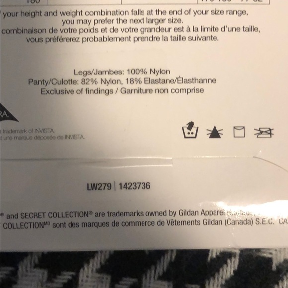 Secret Collection Invisible Sheer Pantyhose - Picture 11 of 11